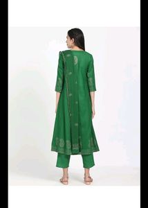 Libas Green Kurta 3 Set
