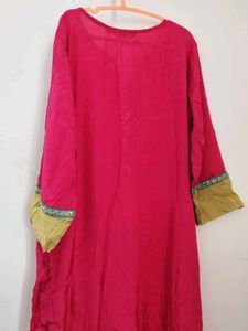 Pretty Embroidered Ethinic Kurta