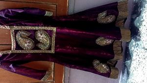 Maroon Butique Gown