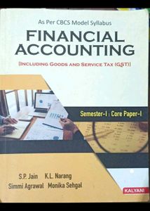 Financial Accounting: Including Goods and Service