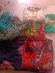 3 Kurta With Dupatta