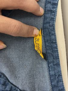 Denim Look Kurta