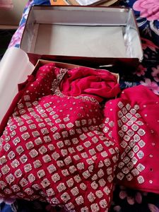 Partywear Beutiful Shuit With Salwar &amp; Dupatta