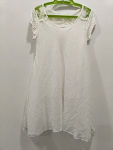 White Laced Tunic