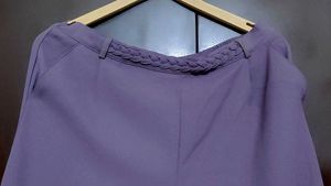 Levender Color Wide Leg Trouser Pant for 32 Waist