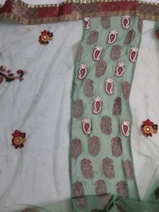 Green Boutique Saree