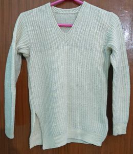 Handmade Cream Sweater