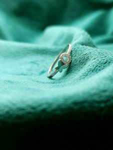 💞💍🌝Butterfly With Moon StearlinRing Silver Ring