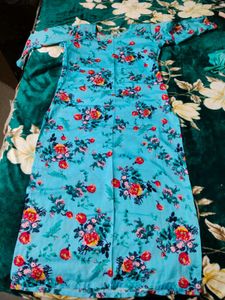 Floral Print Kurta