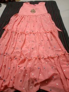 Three piece set  ( Dupatta , jacket and dress )