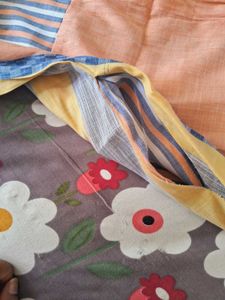 Orange Daily Wear Kurti With Pocket