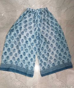 Floral Print Palazzo Pant with same pattern Kurta