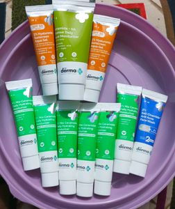 Combo The Derma Co. Skincare Set (Pack Of 10)
