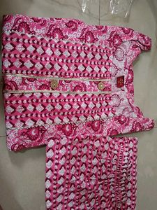 pure cotton kurti set