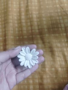 Double Colour Flower Hair Clip