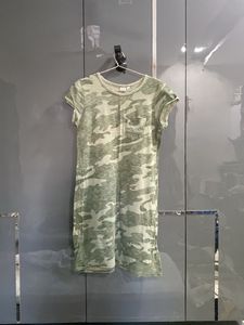 Camouflage T-Shirt Dress