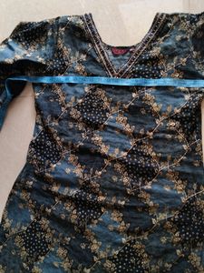 Kurti Pant with Dupatta Set