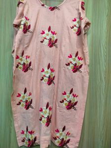 Cotton Embroidery Suit