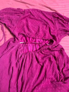 Tokyo Talkies Fuchsia Dress