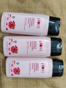 Plum Hibiscus Shampoo (Set of 3)