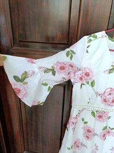 Floral Print Mini Dress