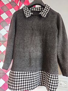 Gingham Sweater