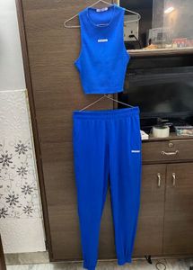 Blue Tank &amp; Jogger Set