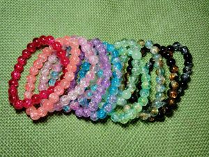 Crackle. Beads Bracelet High Quality