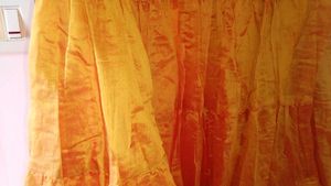 New Unused Yellow Embroidered Lehenga