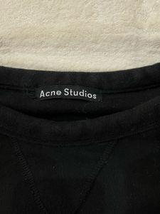 Acne Studios Black Crewneck Sweatshirt