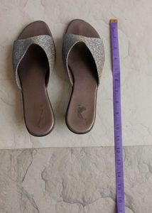 Silver Sparkle Heels