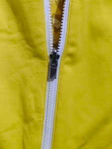 Adidas Yellow Hoodie Jacket reversible