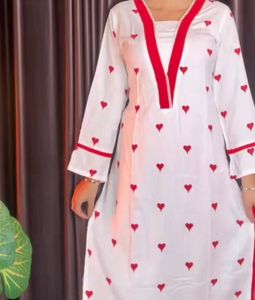 Red Heart Kurta Set