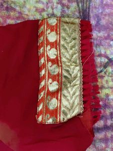 Mint Green Embellished Saree