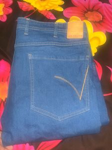 Van Heusen New Jeans Blue 38 Size