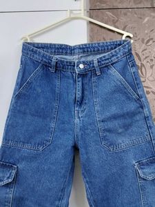 Blue Cargo Jeans