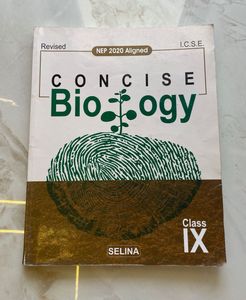 Concise Biology Class 9 ICSE Texbook