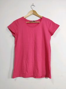 Fig Women Pink T-Shirt