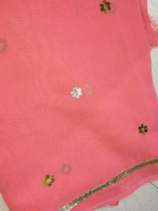 Pink Saree