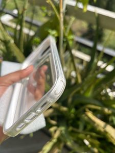 white transparent iphone 14 plus cover