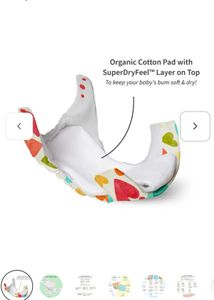 New , Unused UNO Cloth Diaper Set Of 5