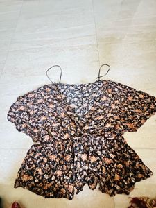 Floral Print Top