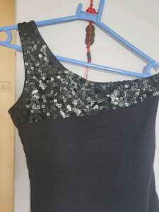 Unused Black Party Top