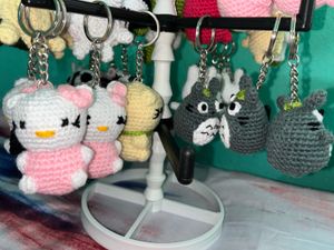 Crochet Handmade Amigurumi Keychain✨😍