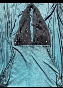 Vintage Halter Neck Gown