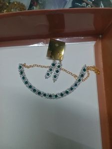 Necklace #greenwhite #Green #White #silver #har