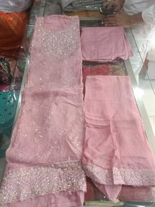 Pink Embellished Salwar Kameez Suit