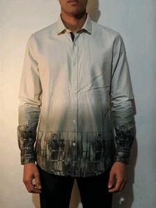 Unique Graphic Print Shirt