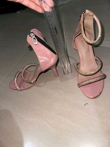 Pink Pencil Heels For All Party Wear