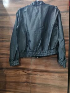 Stylish Black Bomber Jacket